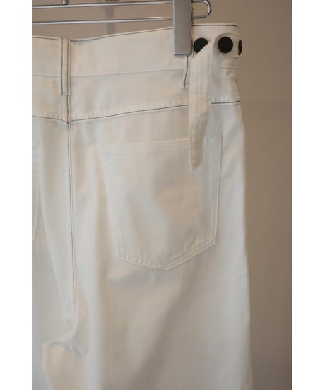 JUN MIKAMI "デニムパンツ”white  / M