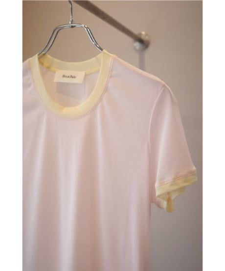 Ernie Palo "Linger S/S T-shirt"  sax / pink