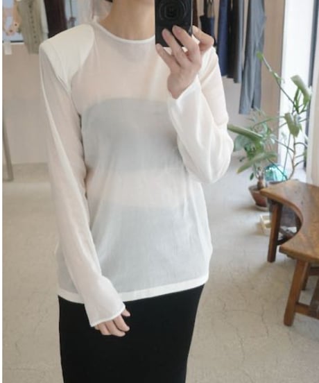 SOWER "NINA" tops  ivory