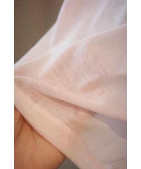 Ernie Palo "Linger S/S T-shirt"  sax / pink