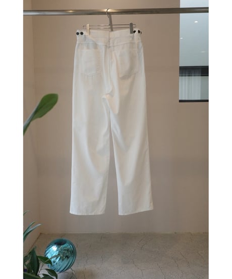 JUN MIKAMI "デニムパンツ”white  / M
