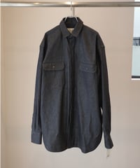 JUN MIKAMI "DENIM L/SH"  black