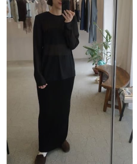 SOWER "NINA" tops  black