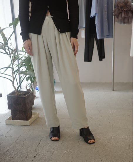 charrita "Pantalon clasica" pants / light grey