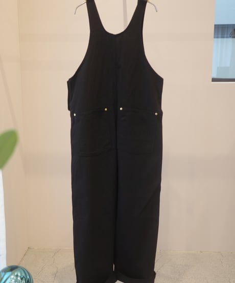 pelleq "denim dungarees" natural / black