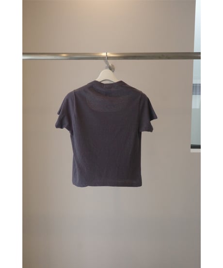 FUMIKA_UCHIDA "Trapezoid neck T-shirt"