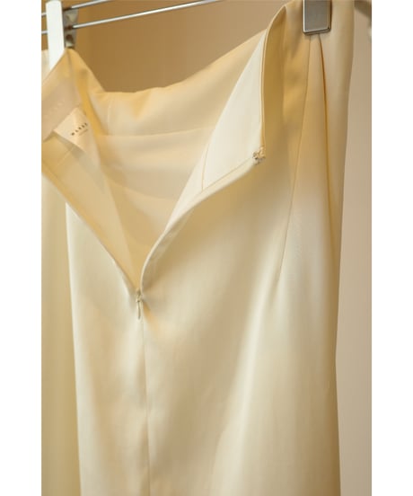 MARGE   "West tuck drape maxi skirt"