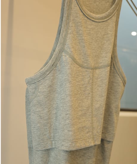 JUN MIKAMI "アメスリタンク" white / gray / black