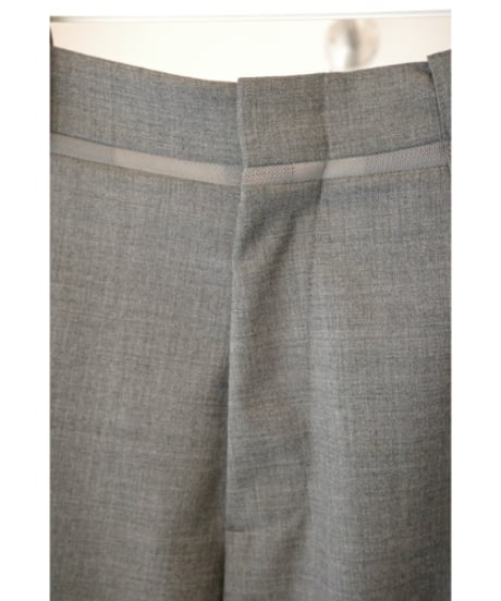 FUMIKA_UCHIDA "Zipped Hem Slacks"  Middle grey / 36