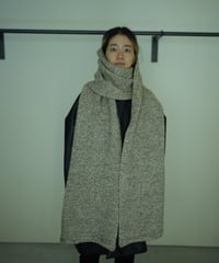 MARGE / Lace embroidery collar (black) | Tou