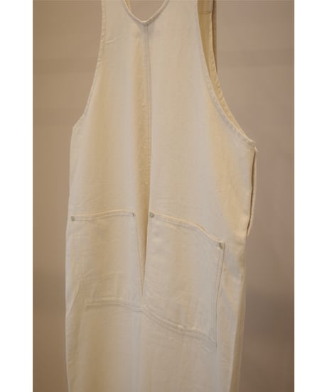 pelleq "denim dungarees" natural / black