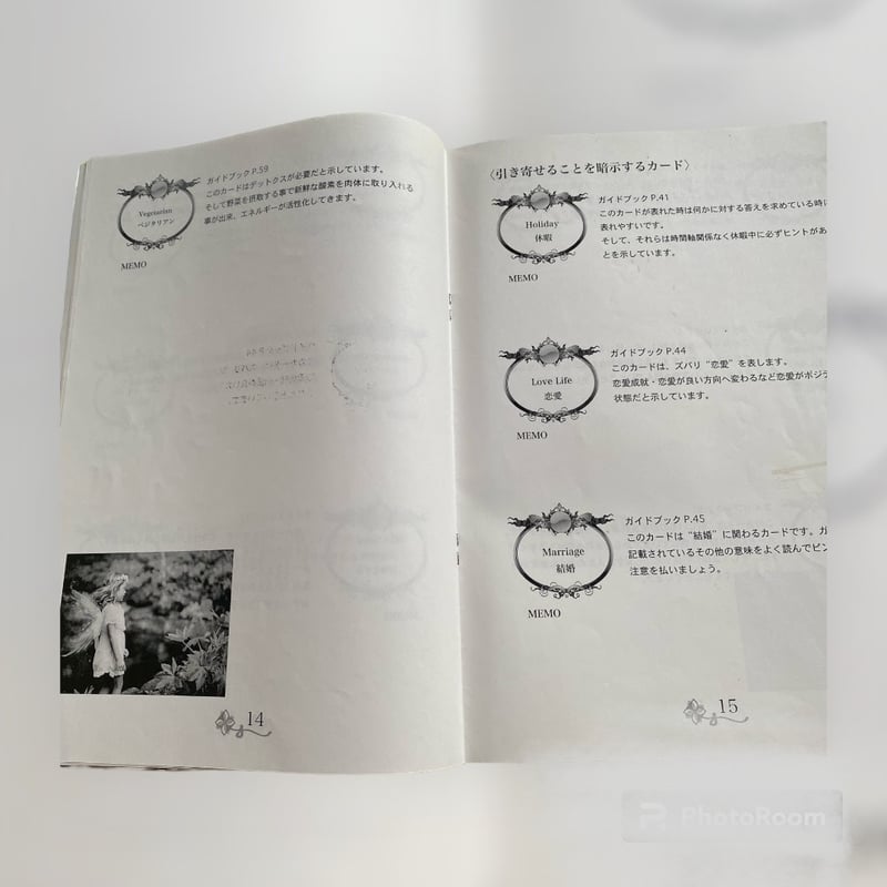 MAGICAL MESSAGES FAIRIES ORACLE CARD ＆TEXT | lo