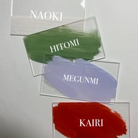 オーダーメイド席札