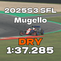iRacing 2025S3 SFL Week5 Mugello Dry 19Laps Fuel