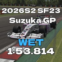iRacing 26S2 SF23 Week10 Suzuka GP Wet