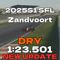 iRacing 2025S1 SFL Week12 Dry Zandvoort 22Laps Fuel