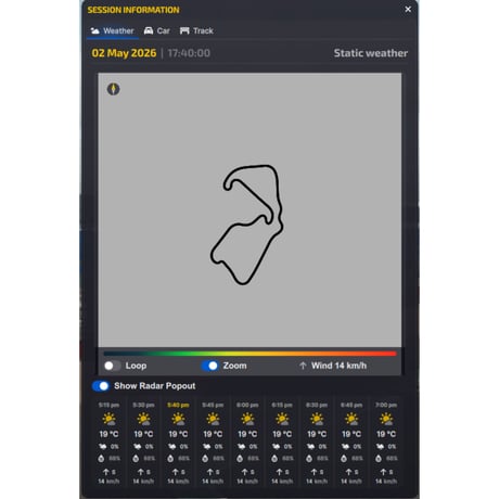 iRacing 2026S2 SF23 Week7 SillverStone GP Dry