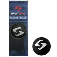 【5000円以上送料無料】ラケットボール　ボール　ギアボックス　ブラック3個入り/balls Gearbox Black3balls