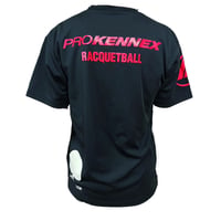 【5000円以上送料無料】プロケネックス　半袖シャツ　黒　速乾素材　S/M/L/LL/LLL