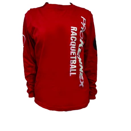 【5000円以上送料無料】プロケネックス　長袖Tシャツ　（レッド）S・M・L・XL