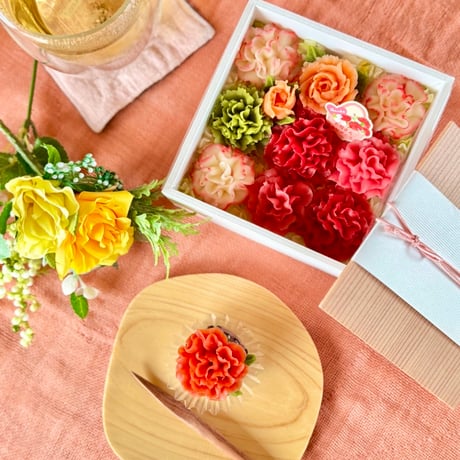 【母の日限定販売】あんこのお花箱（おはぎ）　by雪華