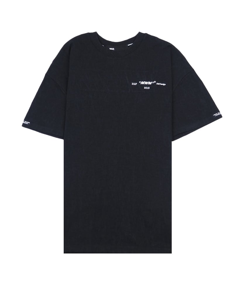 MWM】Logo embroidery T-Shirt BLACK | brandvoxde