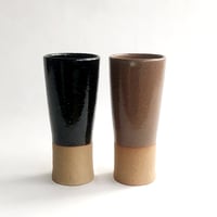麦芽粕釉薬のタンブラー