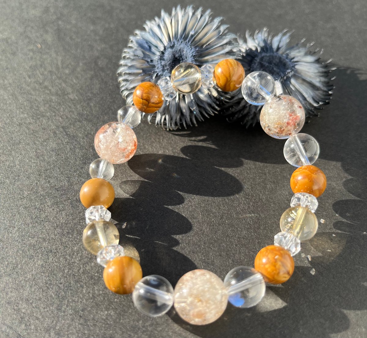 精神肉体の健康⭐︎き健康運金運UP⭐︎オリジナルブレスレット護符付