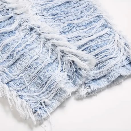 clash denim skinny