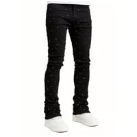 Rhinestone Denim Skinny