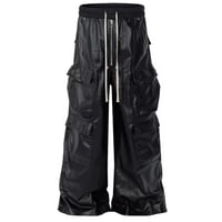 leather cargo pants