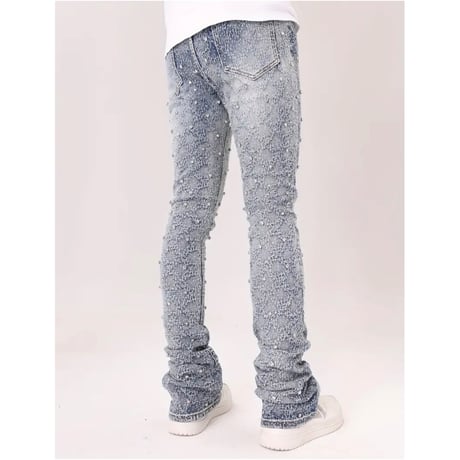 Rhinestone Denim Skinny