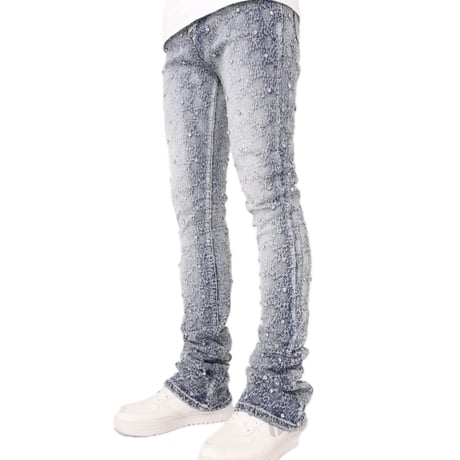 Rhinestone Denim Skinny