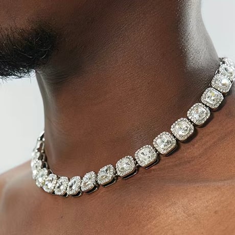 Iced Out Tennis Necklace