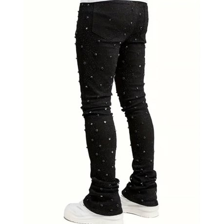 Rhinestone Denim Skinny