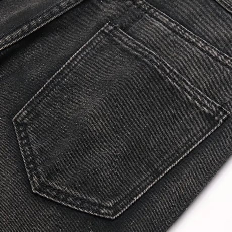 clash denim skinny
