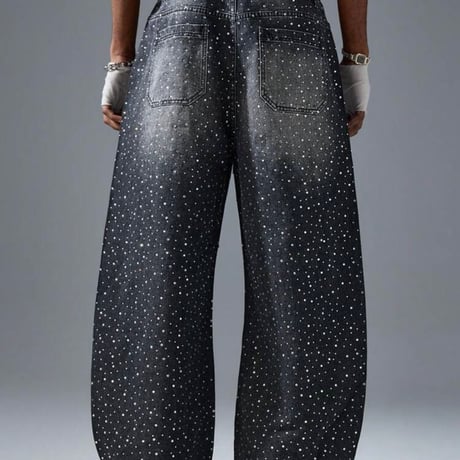 Rhinestone Denim