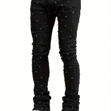 Rhinestone Denim Skinny