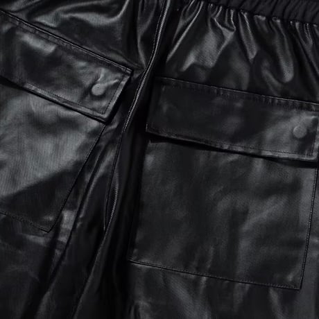 leather cargo pants