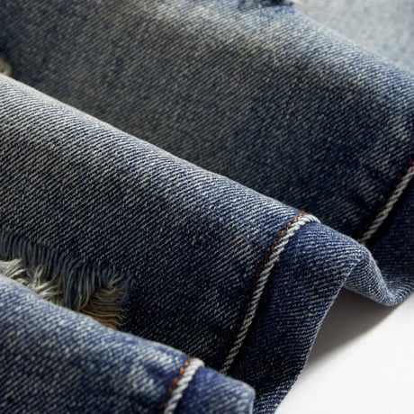 clash denim skinny