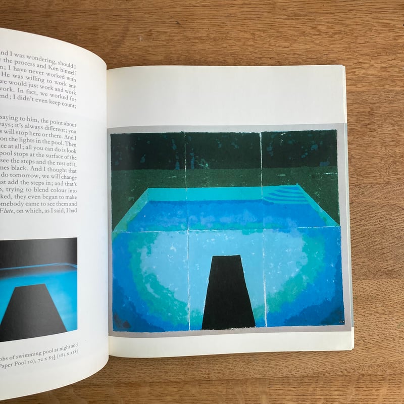 デイヴィッド・ホックニー Paper Pools David Hockney Paper Pools 1980 – Georgetown Frame Shoppe