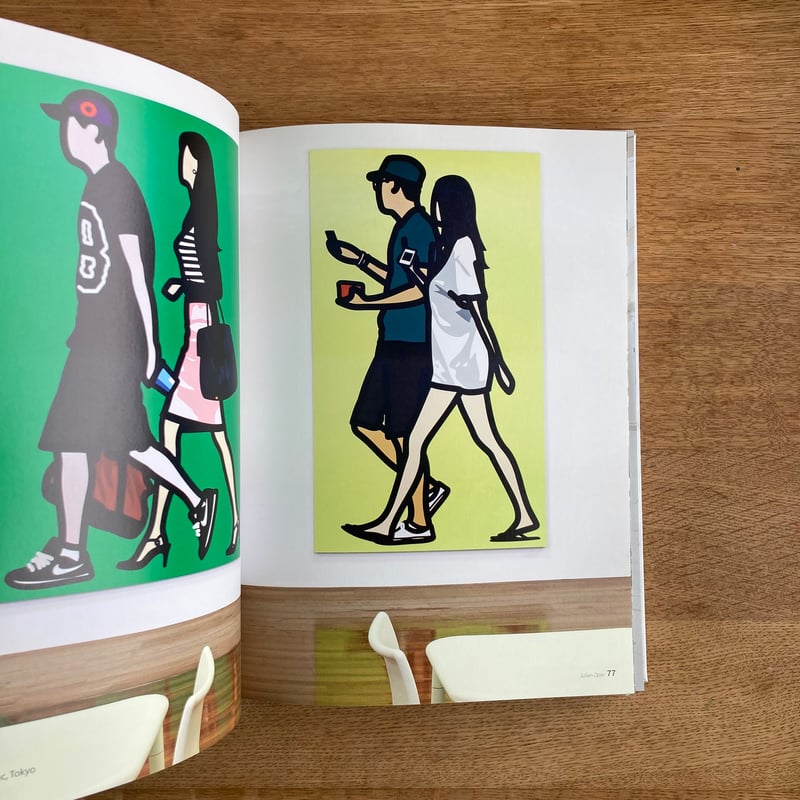 Julian Opie｜ARTWORKS CATALOG | WHITEGREEN GALLERY