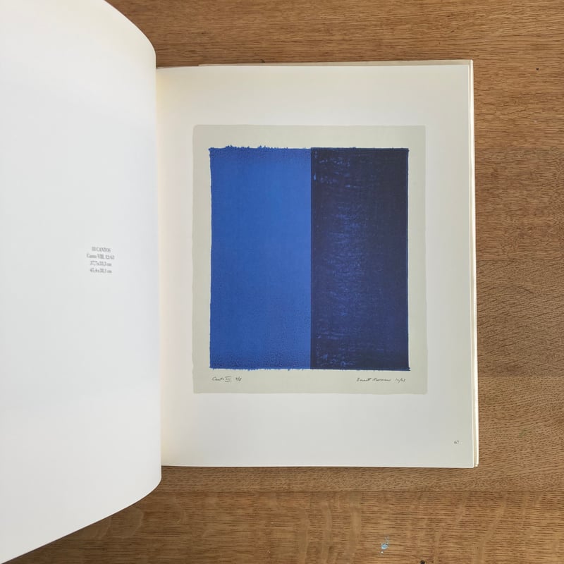 バーネット ニューマン 芸術 作品 絶版洋古書 バーネット・ニューマン
