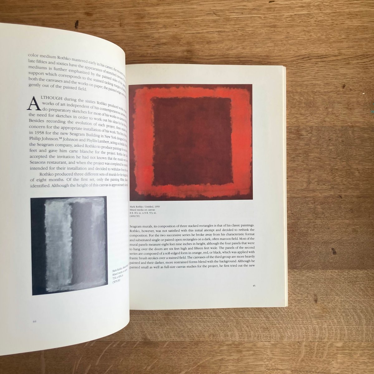 MARK ROTHKO｜WORK ON PAPER | WHITEGREEN GALLERY