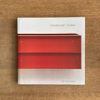 Donald Judd  Couleur