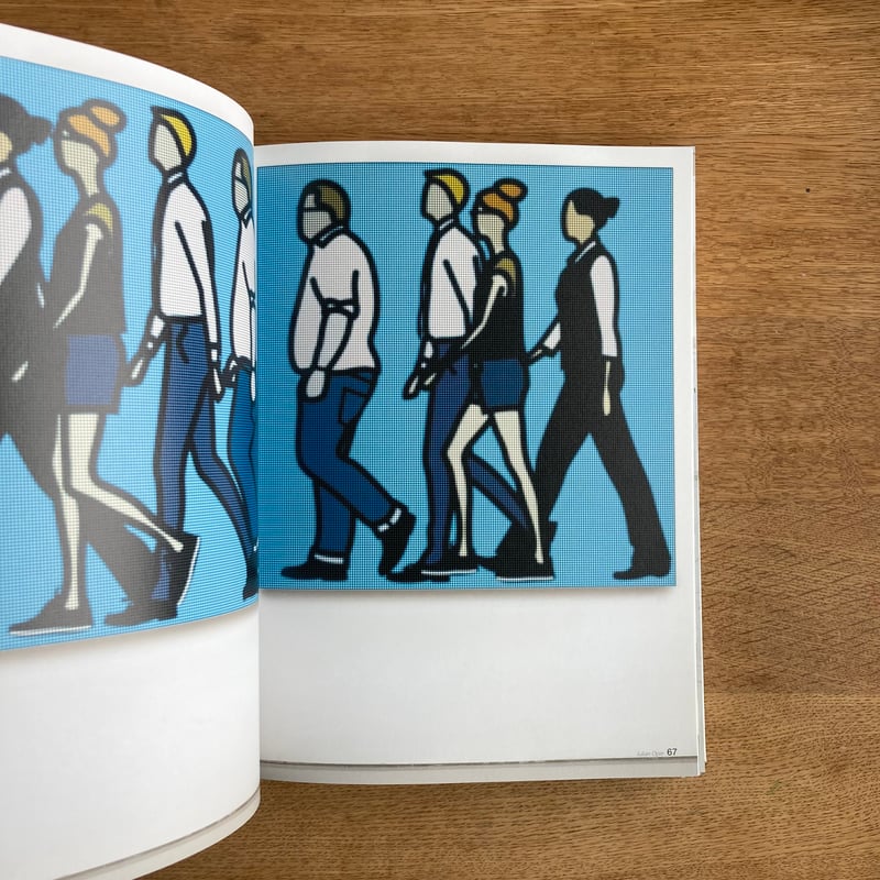 アート・デザイン・音楽 Julian Opie ジュリアン・オピー】Julian Opie：NGV Exhibition Catalogue 作品集