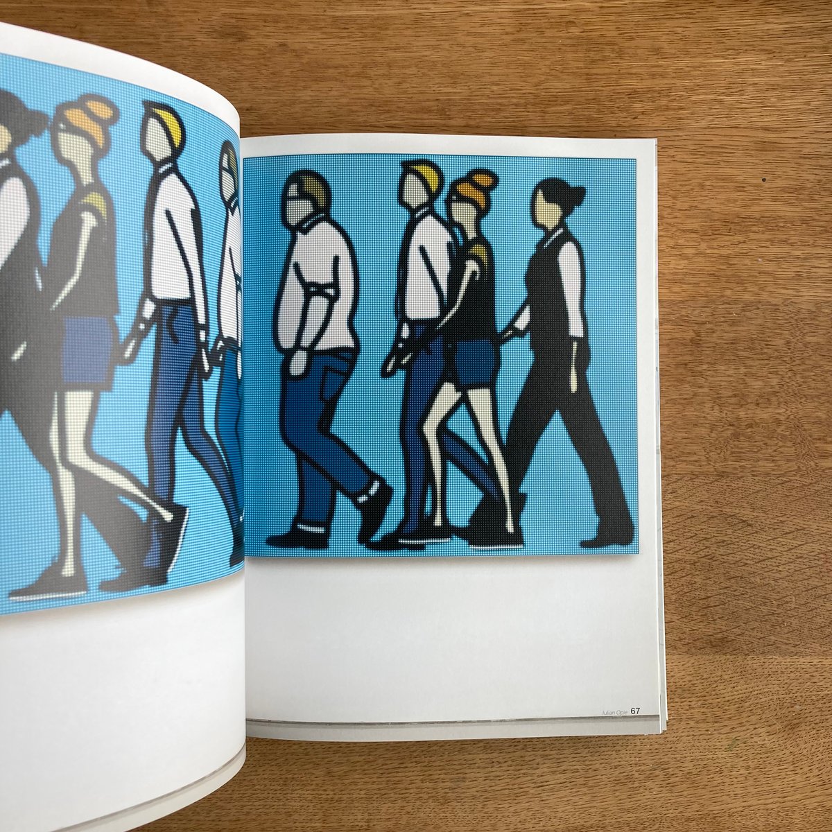 Julian Opie｜ARTWORKS CATALOG | WHITEGREEN GALLERY