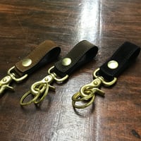 Leather Key Ring