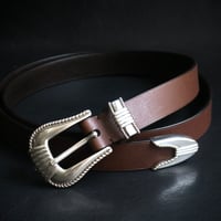 Leather Belt【Brown】