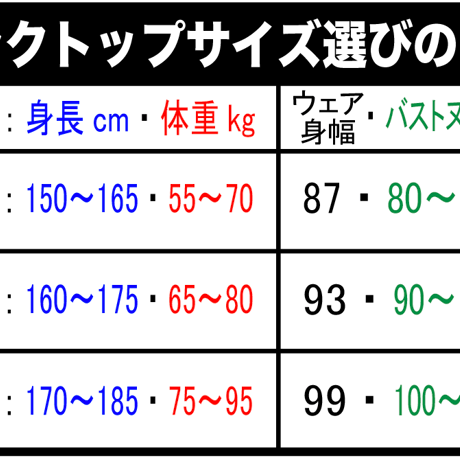究極の飛距離UPタンクトップ